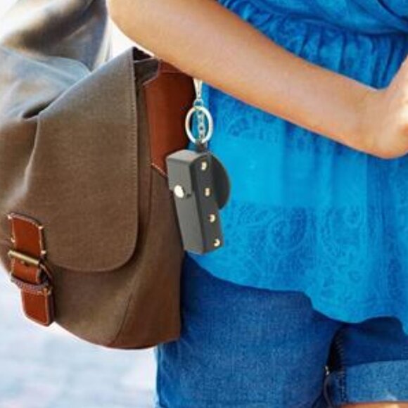 Leather Keychain for Women, Portable Lipstick Case with Mirror for Purse, - Picture 3 of 7